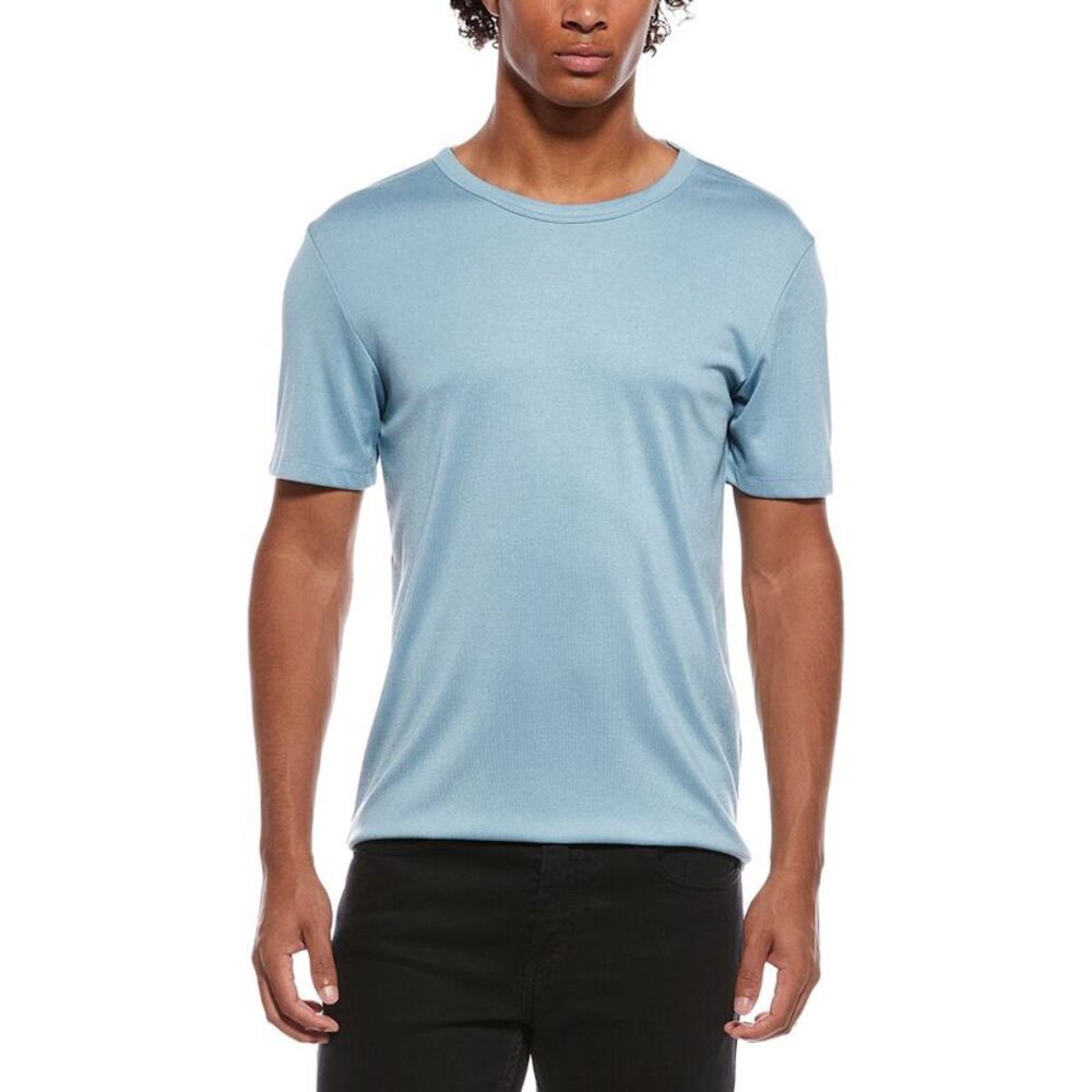 Theory Mens  Essential T-Shirt, Blue